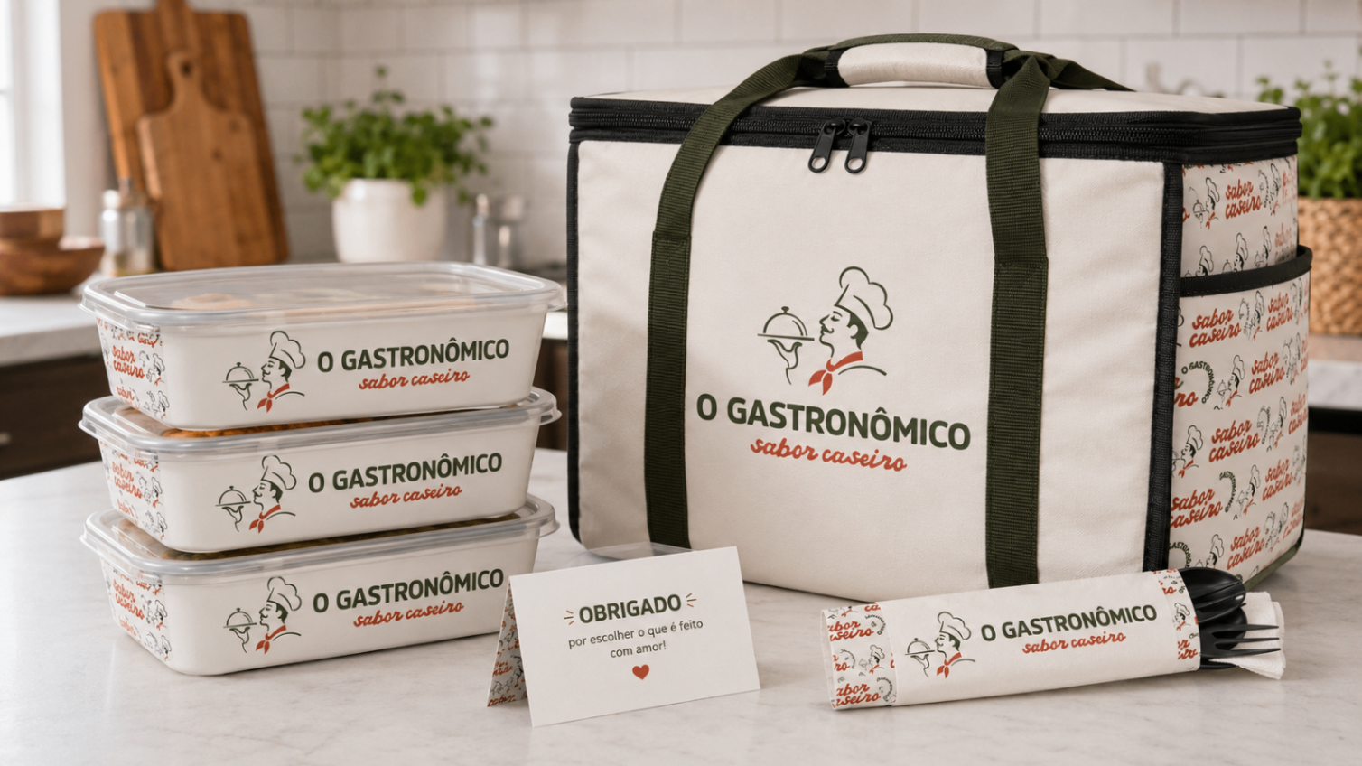 Projeto de marca O Gastronômico